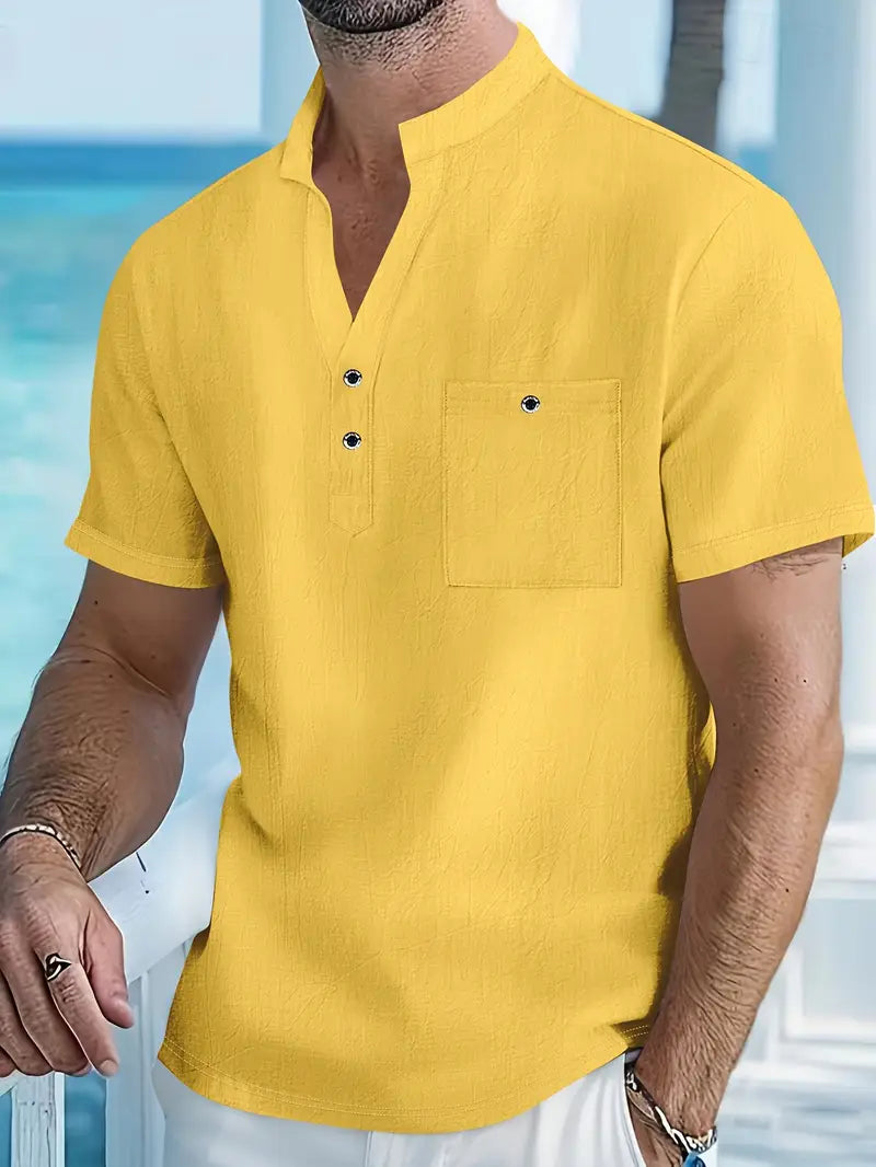 Moore | Elegant Short-Sleeve Shirt
