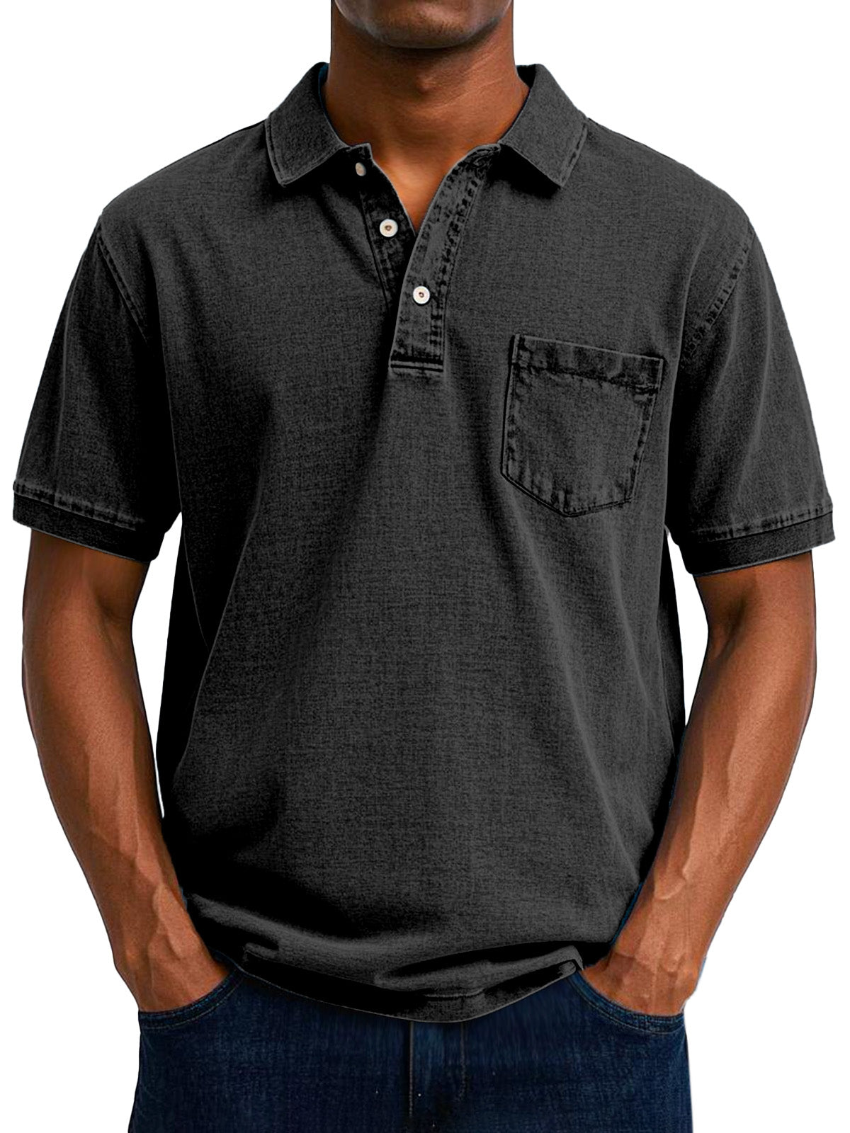 Moore | Casual Vintage Polo Shirt for Men