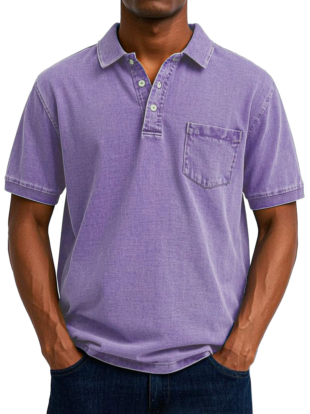 Moore | Casual Vintage Polo Shirt for Men