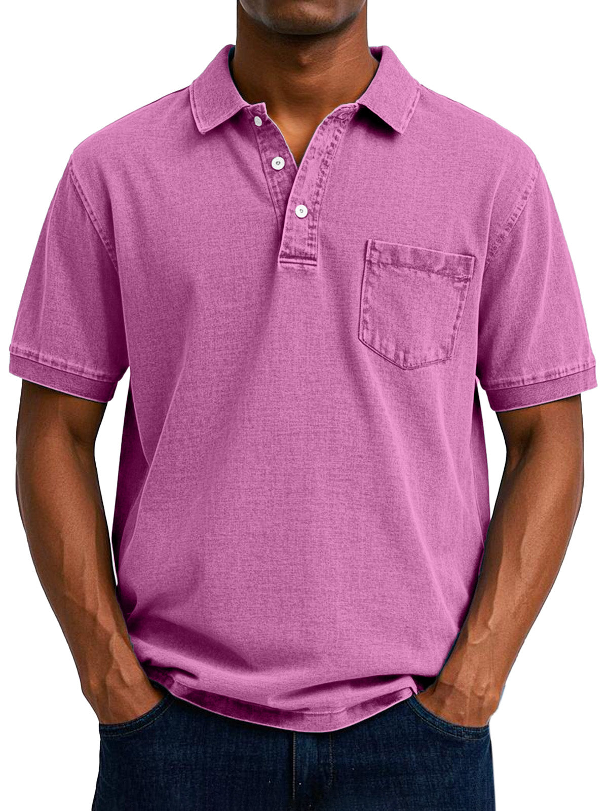 Moore | Casual Vintage Polo Shirt for Men