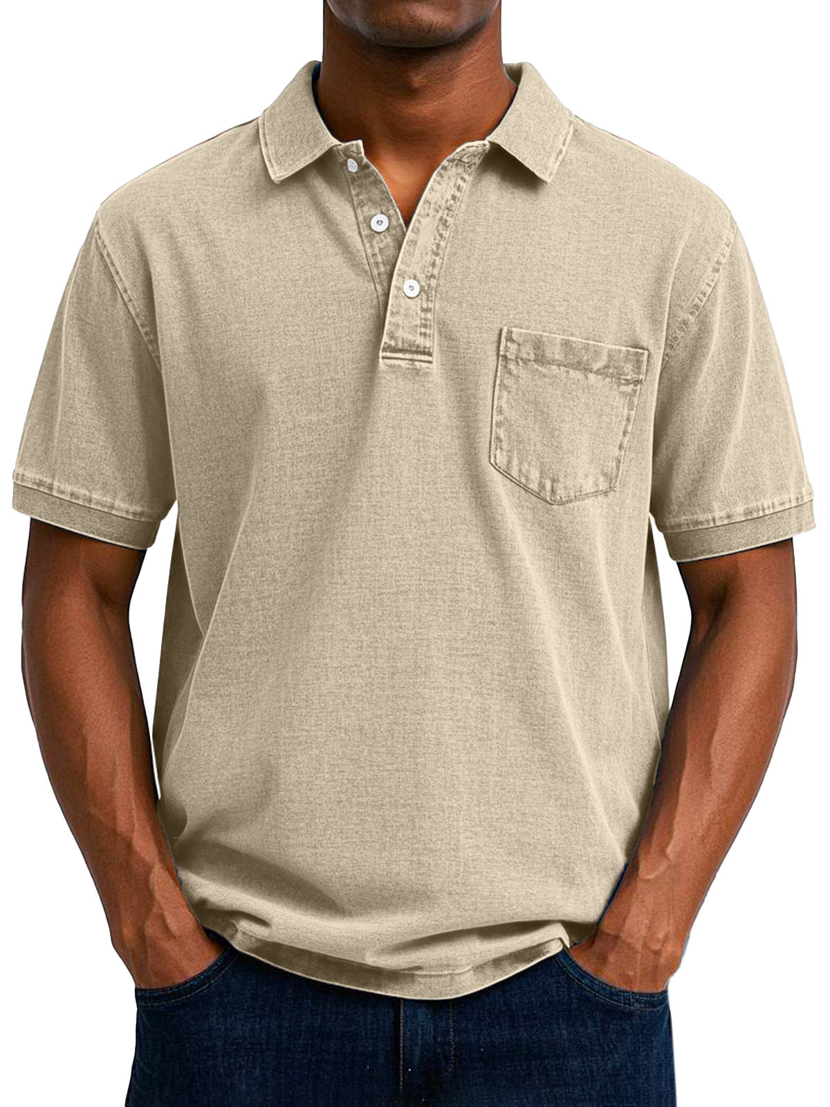Moore | Casual Vintage Polo Shirt for Men