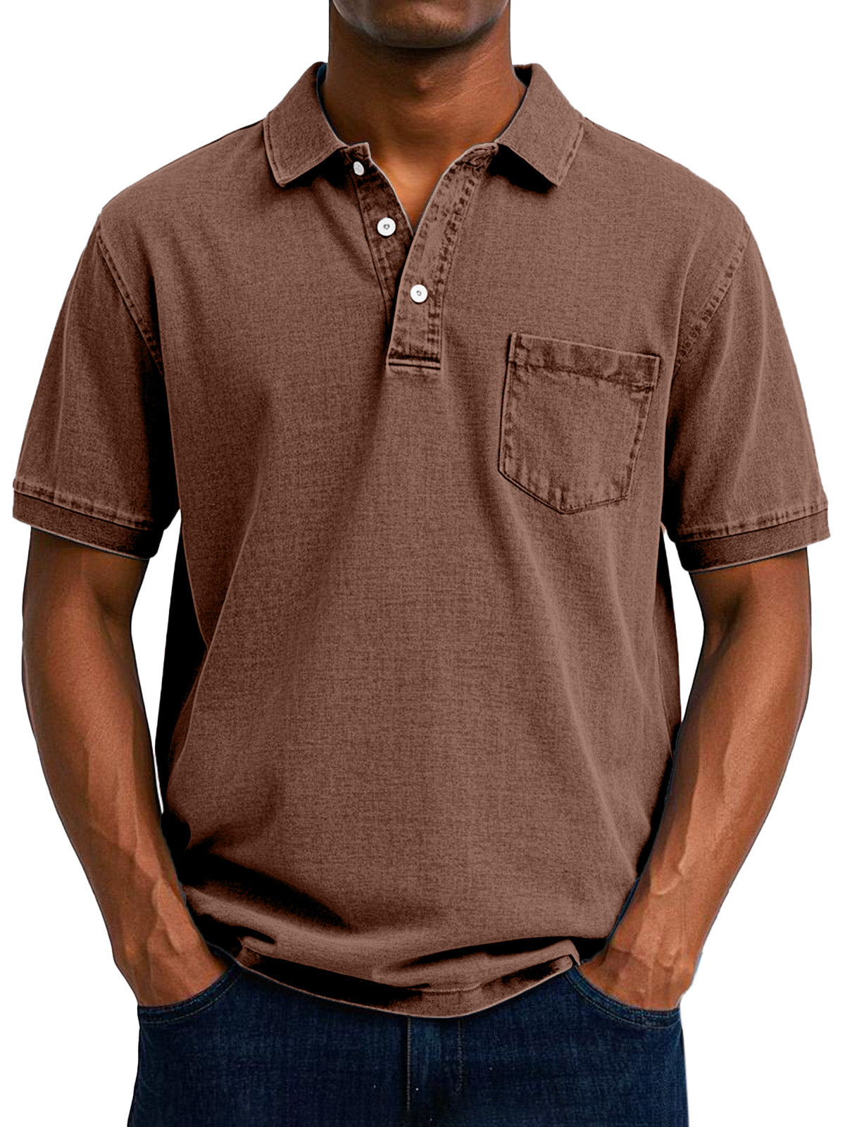 Moore | Casual Vintage Polo Shirt for Men