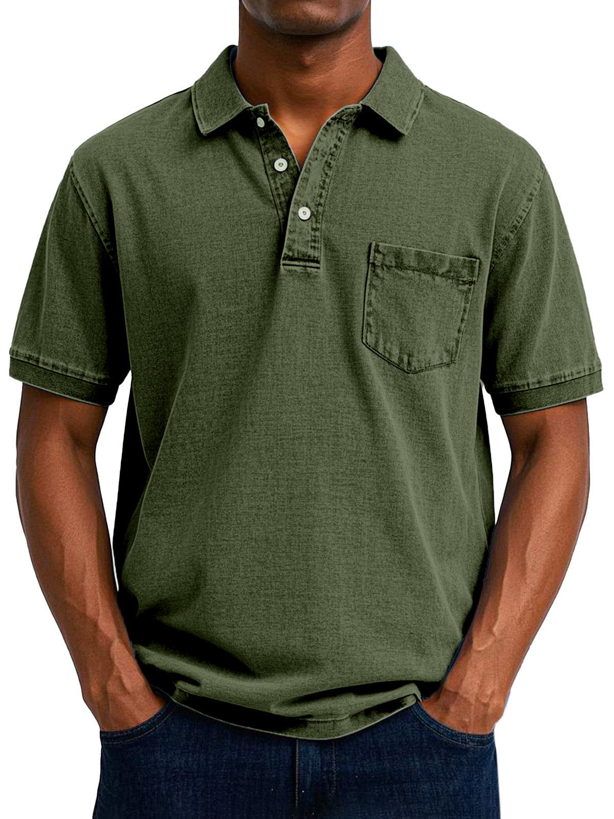 Moore | Casual Vintage Polo Shirt for Men