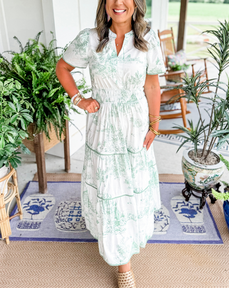 Moore | Classic Toile Maxi