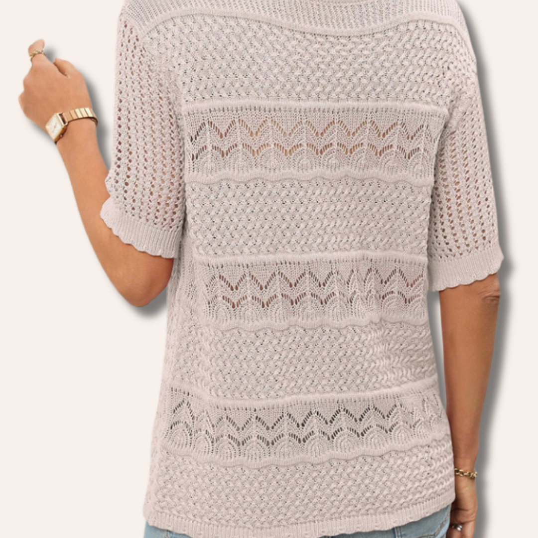 Moore | Knit Crochet Sweater