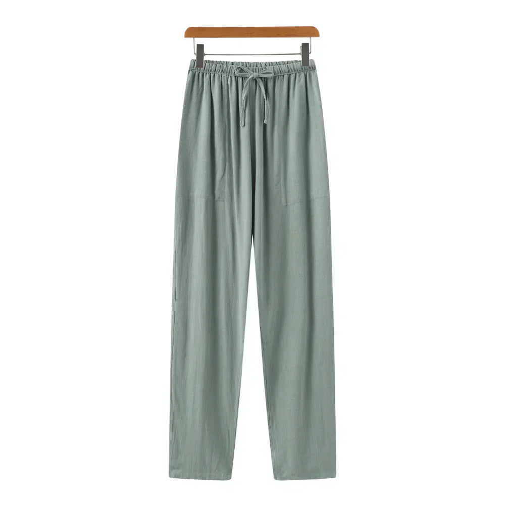 Moore | Slim Linen Pants