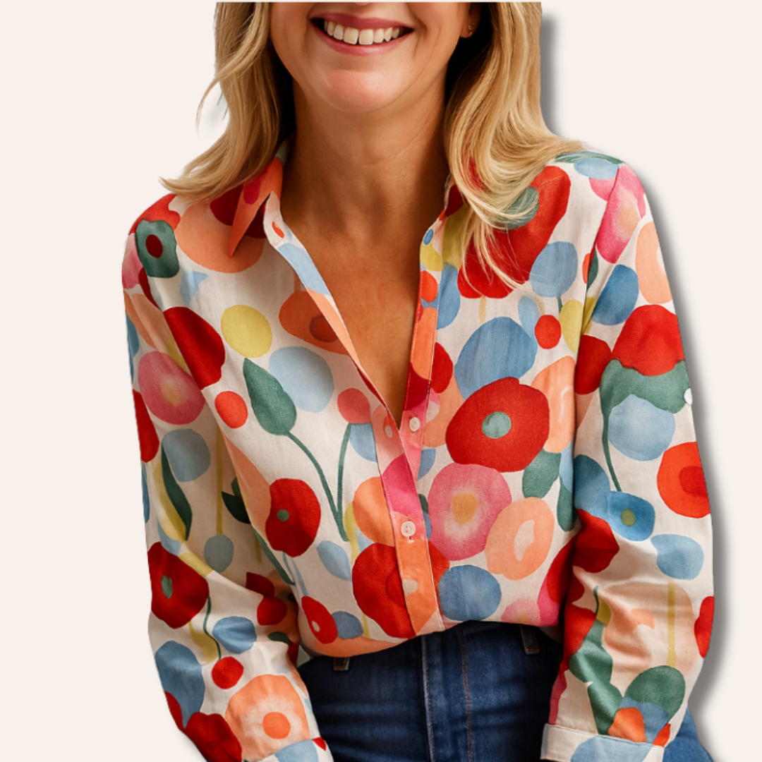 Moore | Blouse With Floral Print