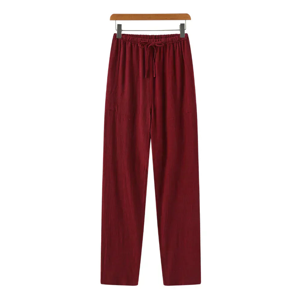 Moore | Slim Linen Pants