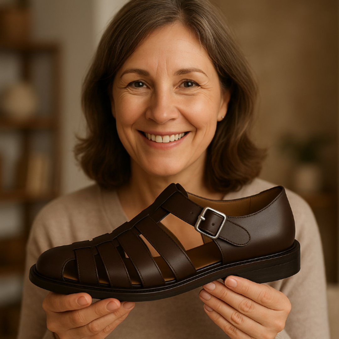 Moore | Closed Sandal With Strap