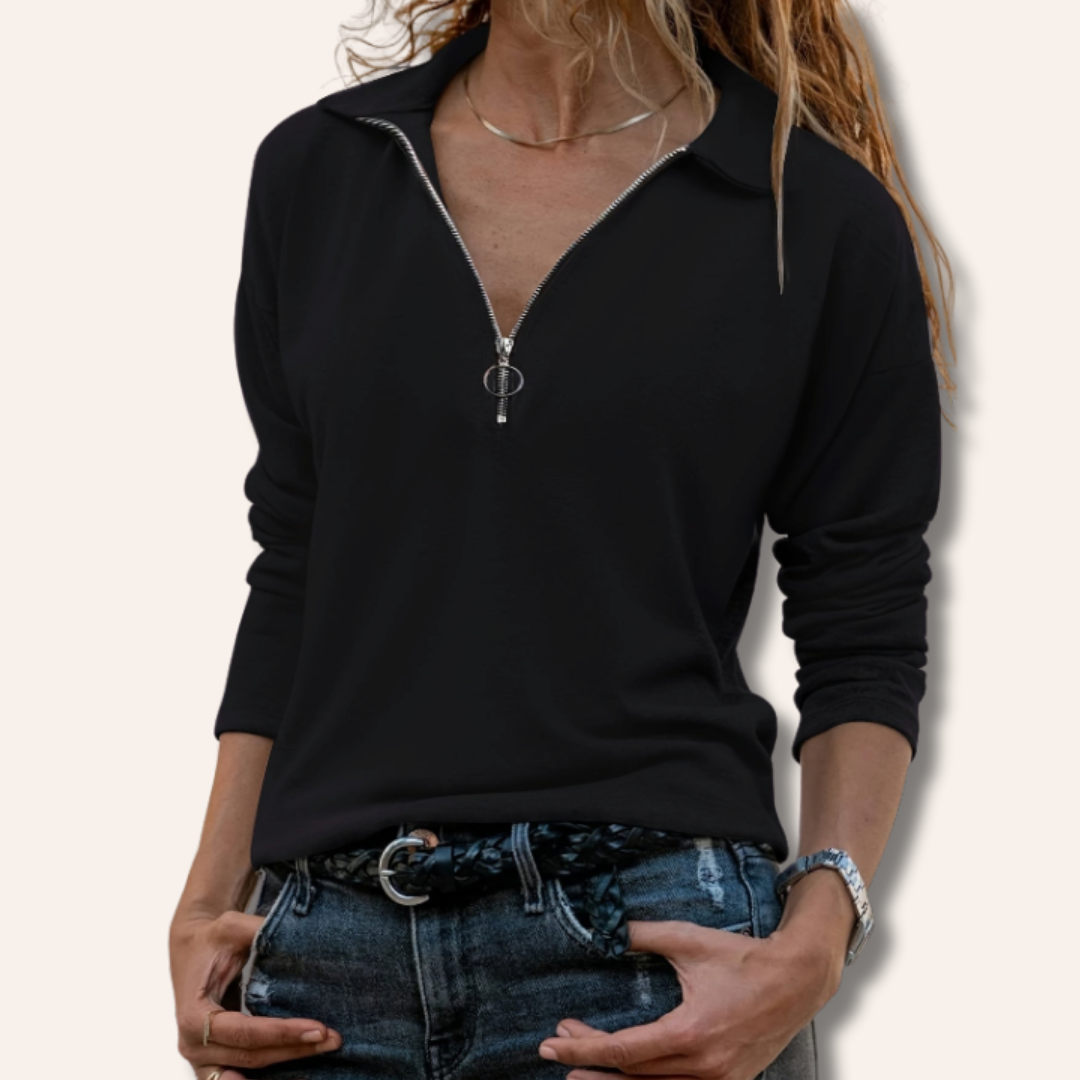 Moore | Long-Sleeved Half Zip