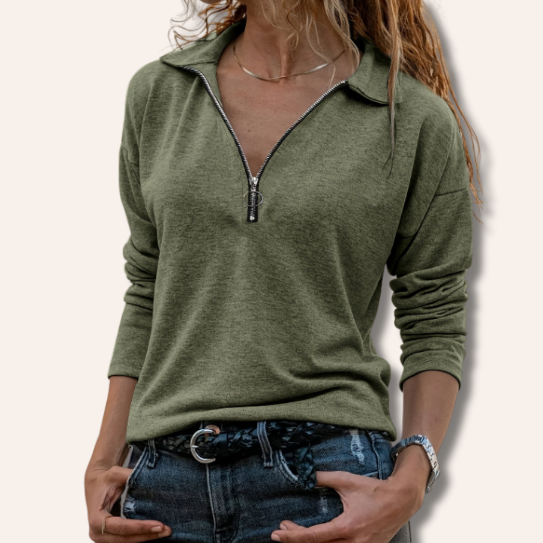 Moore | Long-Sleeved Half Zip