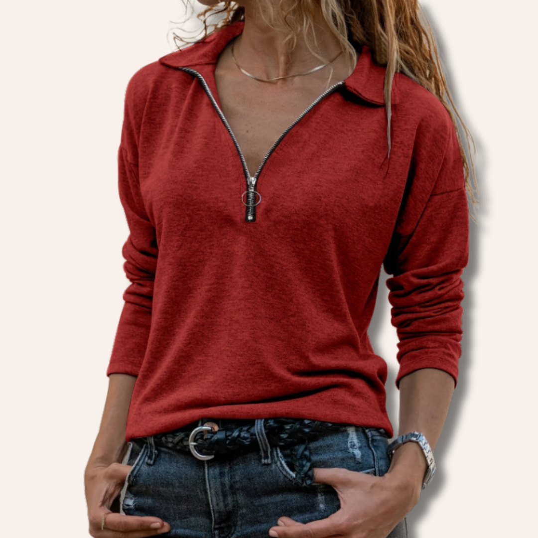 Moore | Long-Sleeved Half Zip