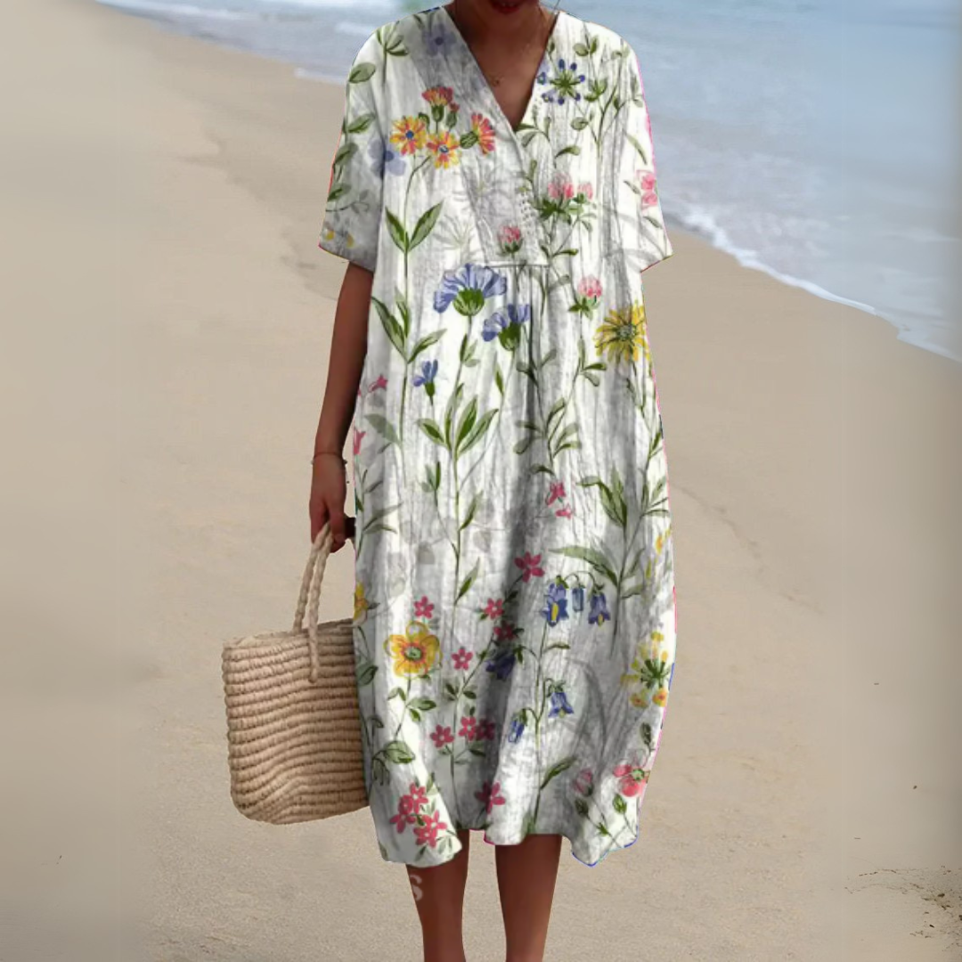 Moore | Airy Floral Dress