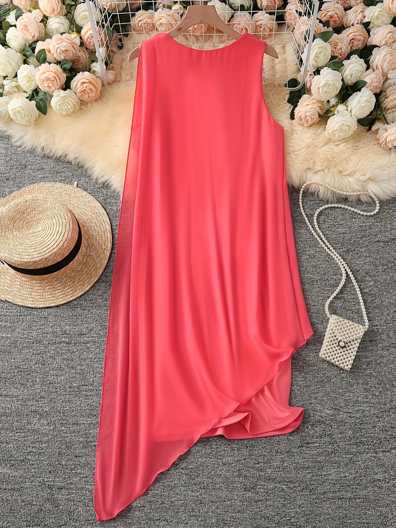 Moore | Sleeveless Elegant Dress