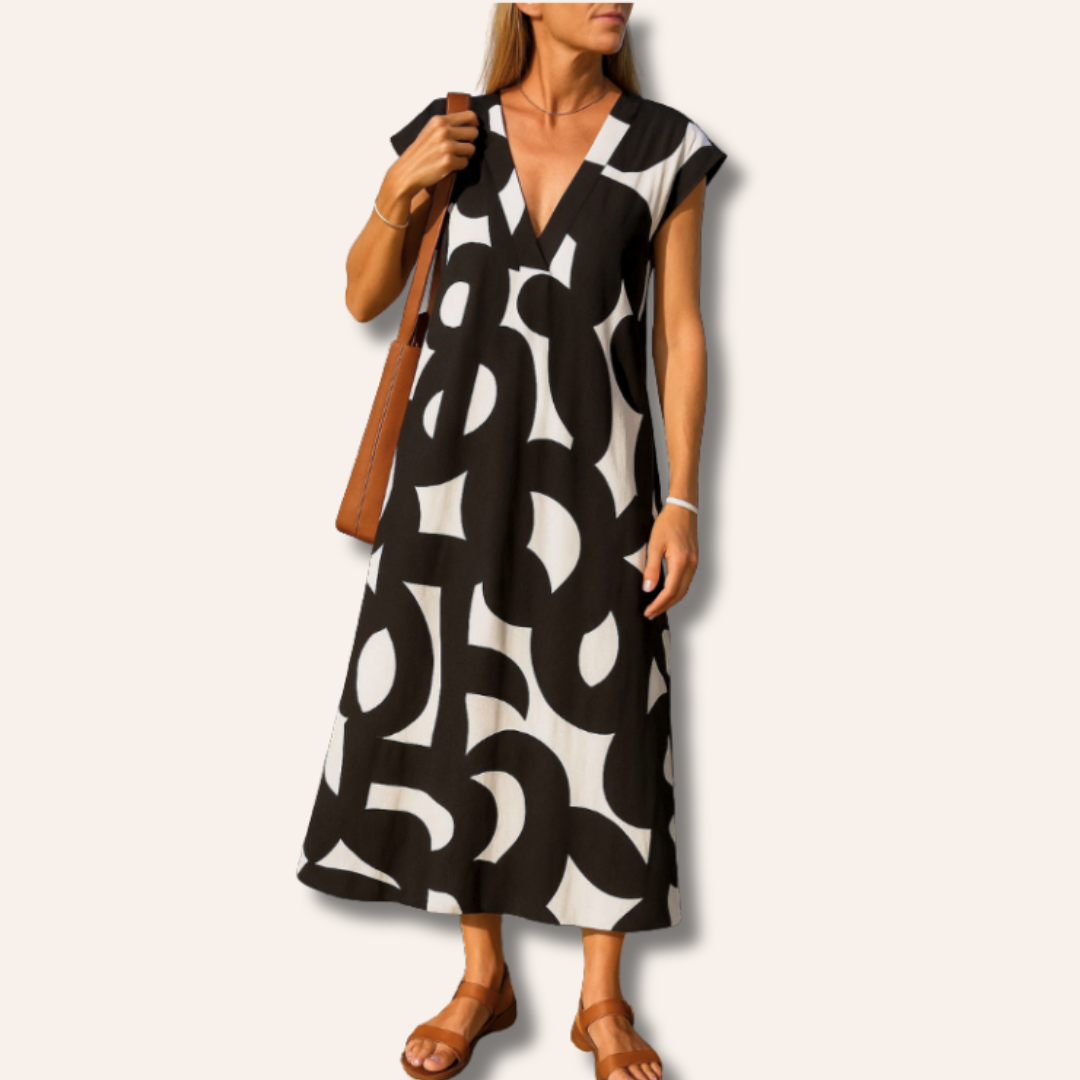 Moore | Draped Elegance Maxi