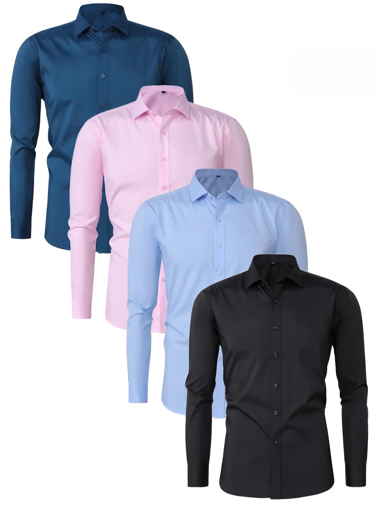 Moore | Elegant Long-Sleeve Shirt with Buttons