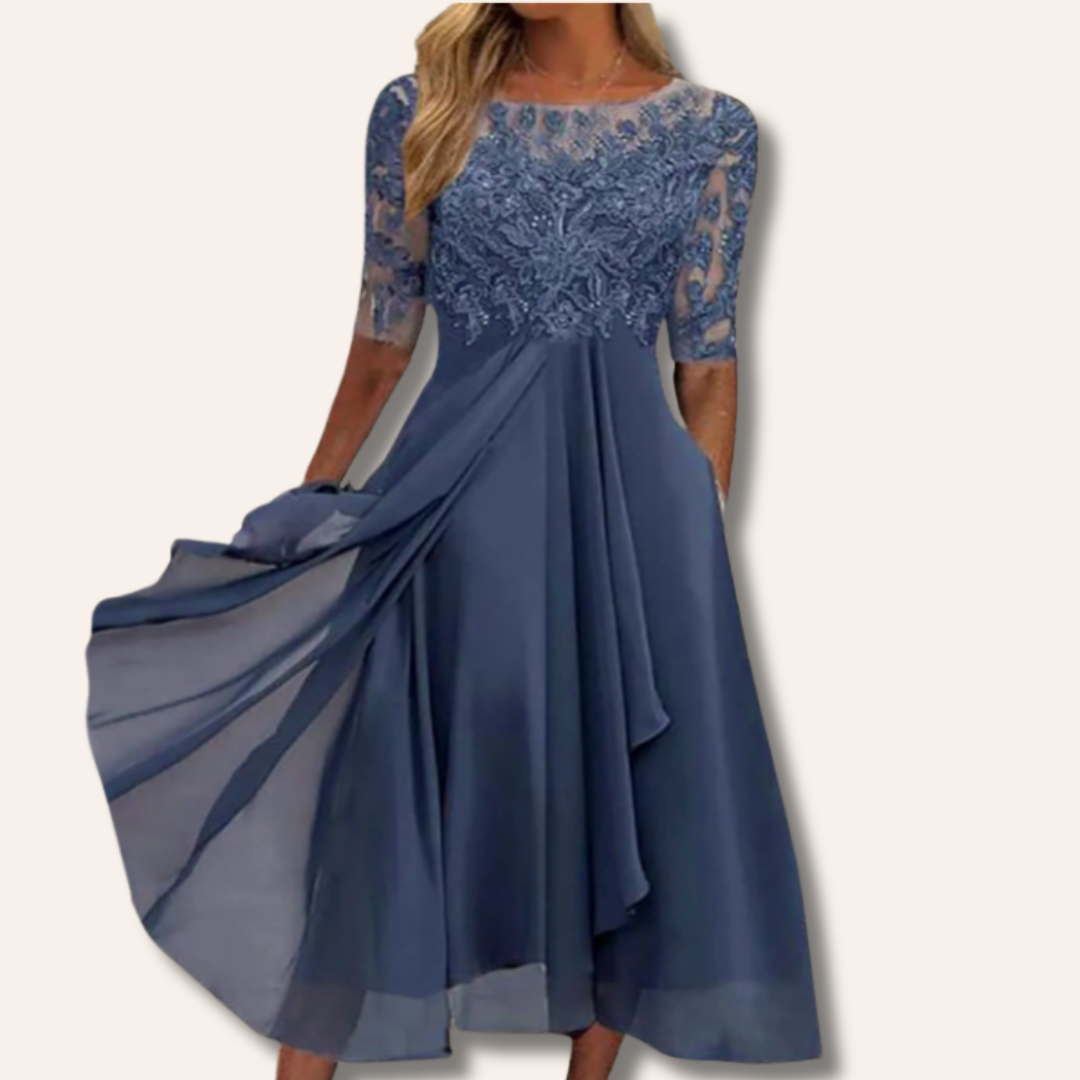 Moore | Premium Embroidered Dress
