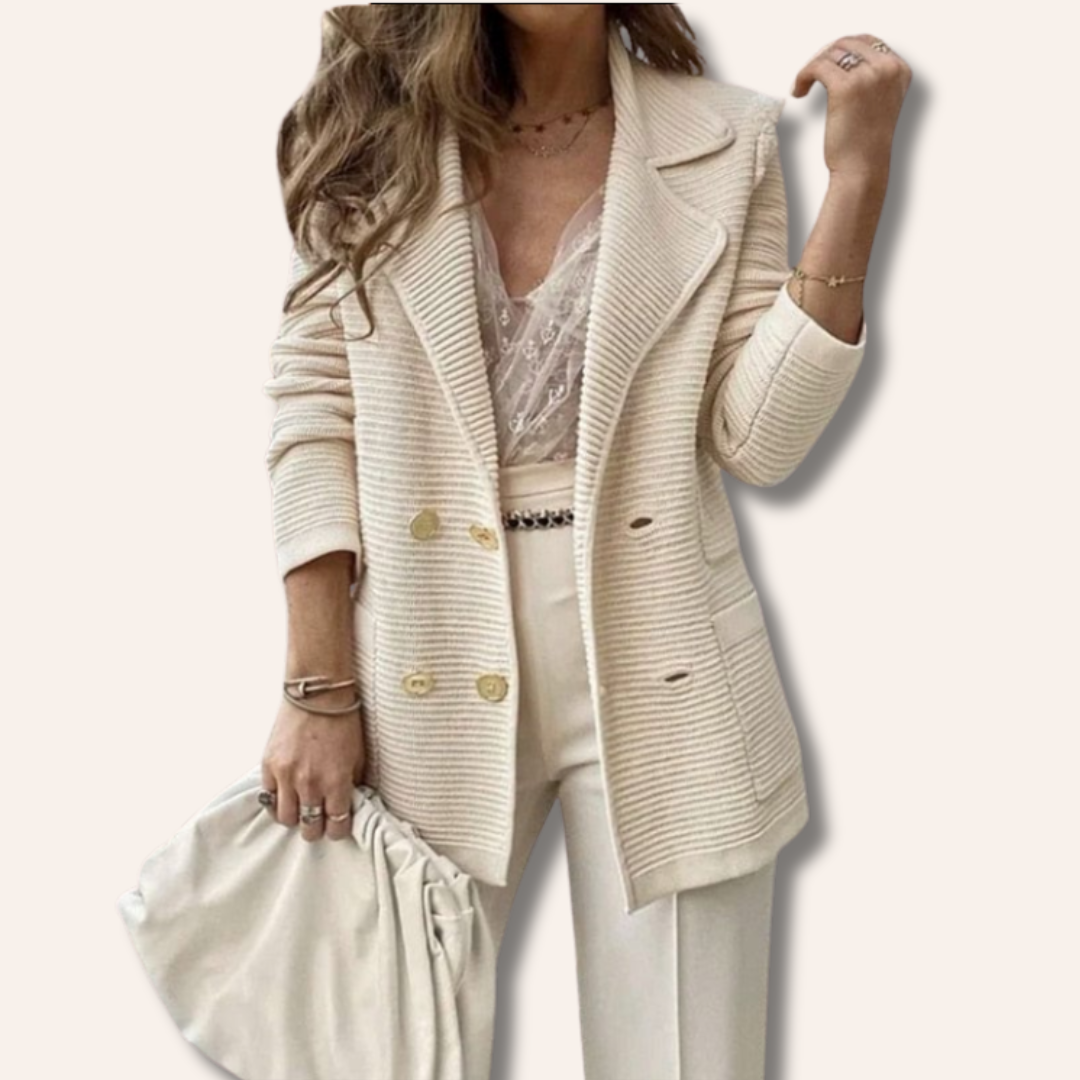 Moore | Knit Blazer-Cardigan