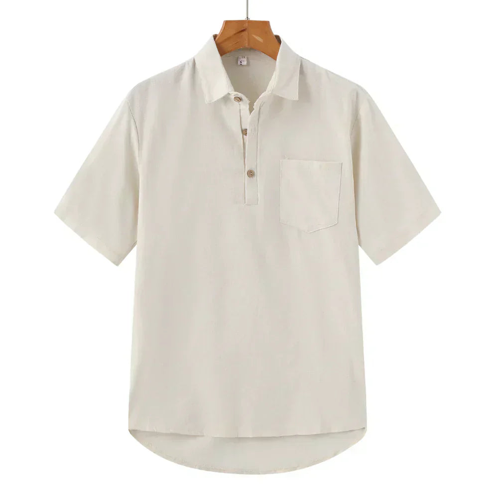 Moore | Linen Polo