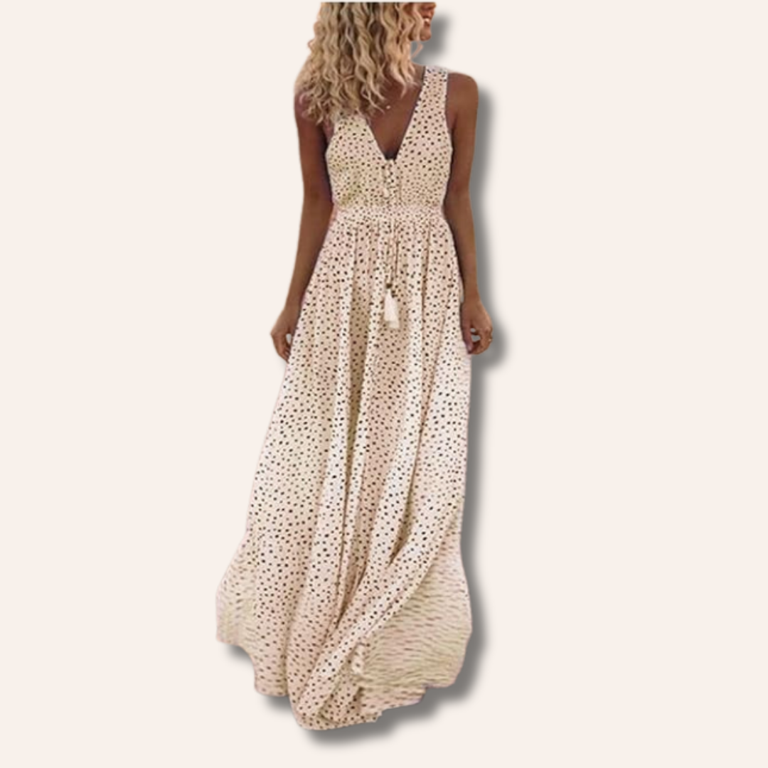 Moore | Boho Dot Dress