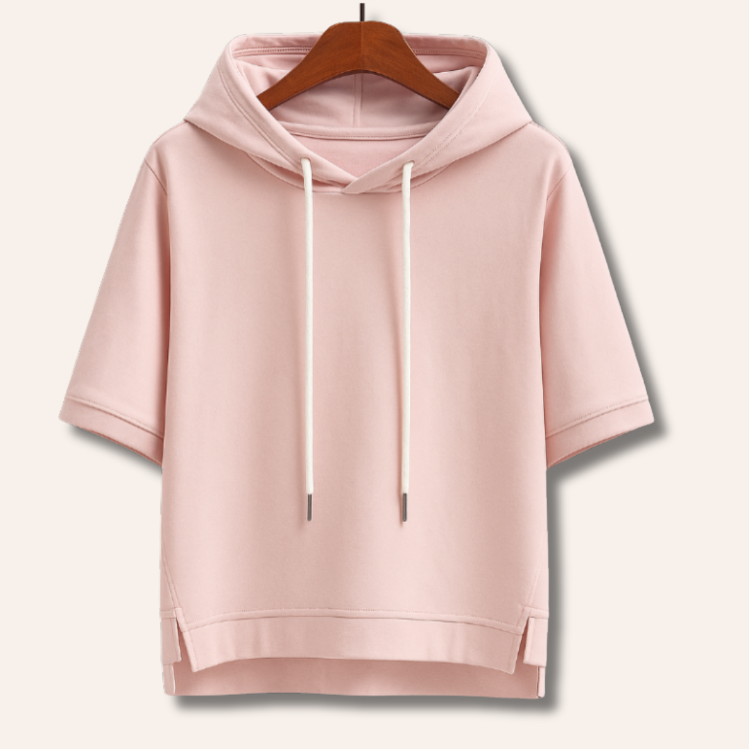 Moore | Short Sleeve Hoodie