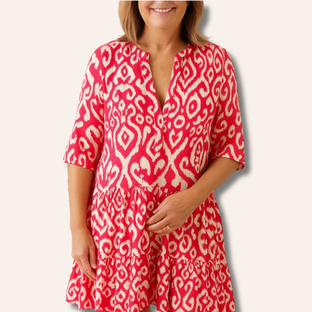 Moore | Elegant V-Neck Dress