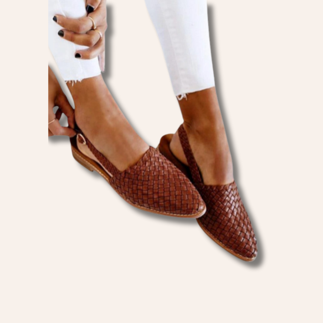 Moore | Hand-Woven Ballerinas