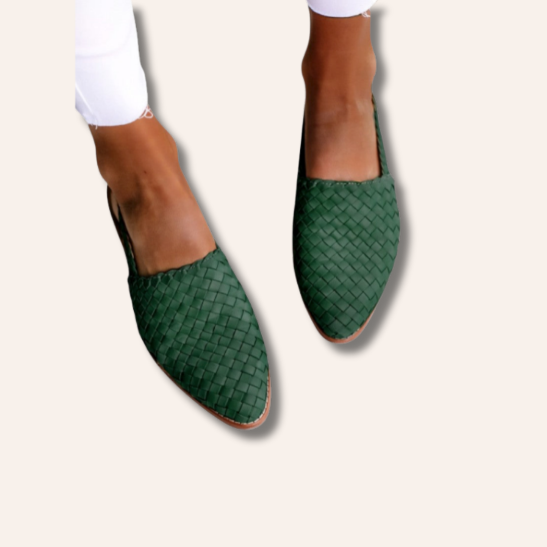 Moore | Hand-Woven Ballerinas