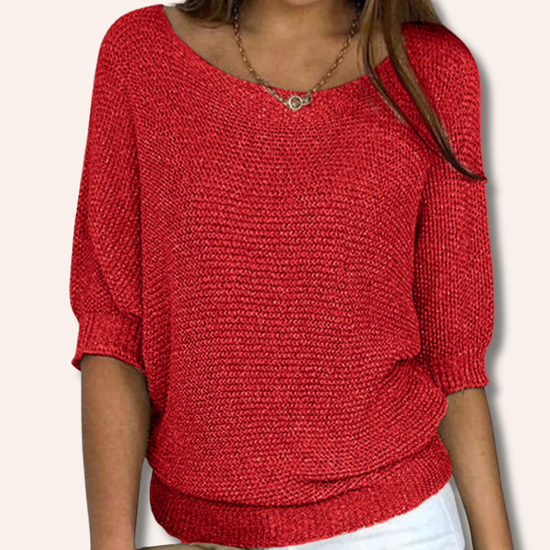 Moore | Relaxed Knit Top