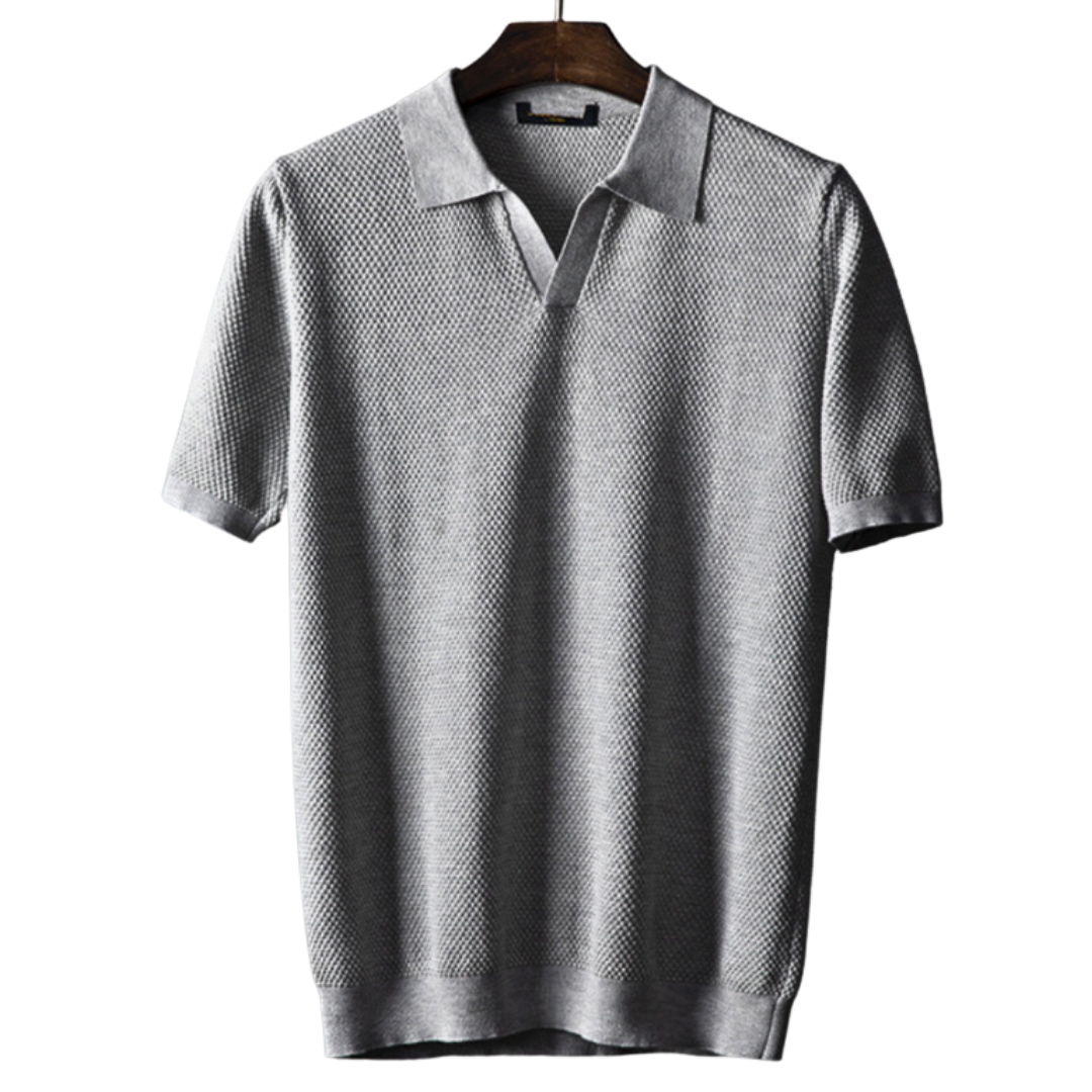 Moore | Timeless Knit Polo Shirt