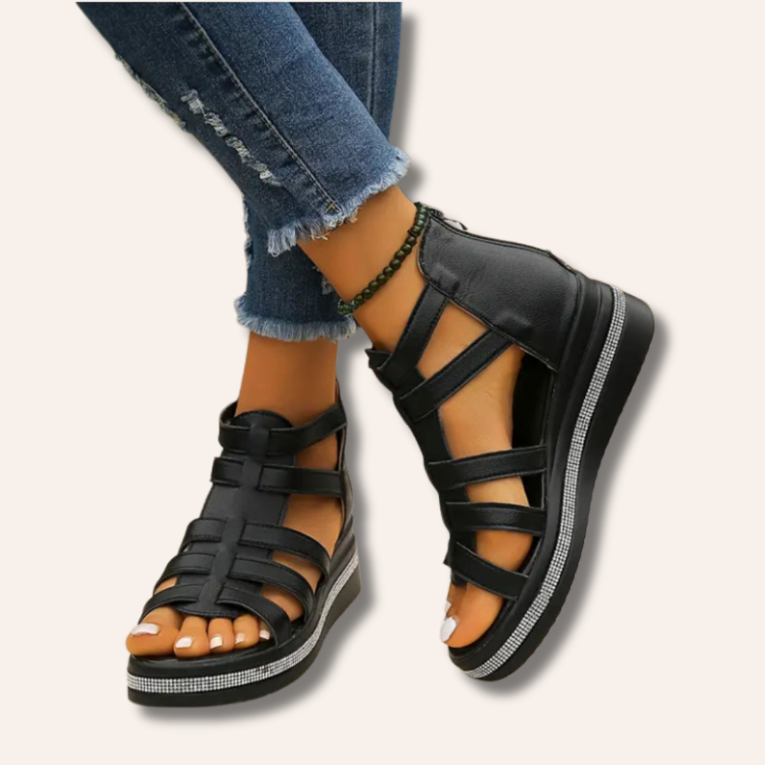 Moore | Elegant Wedge Sandals