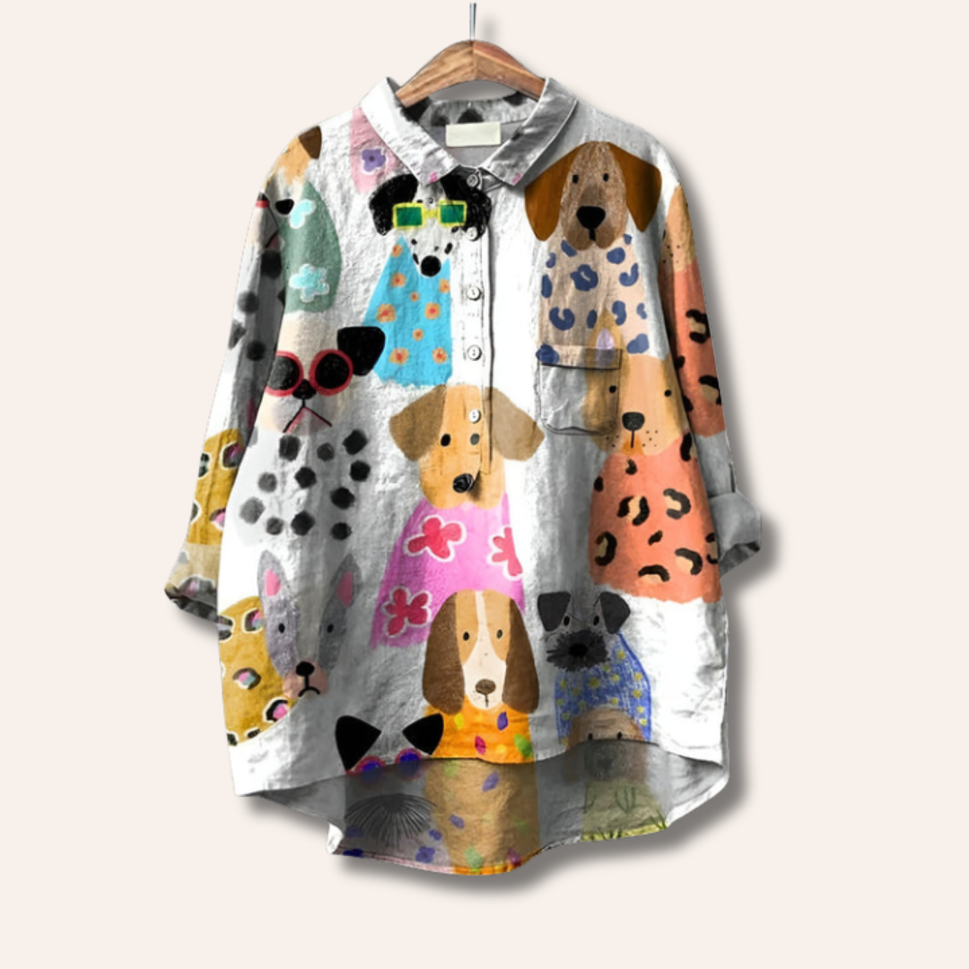 Moore | Comfortable Shirt with Print