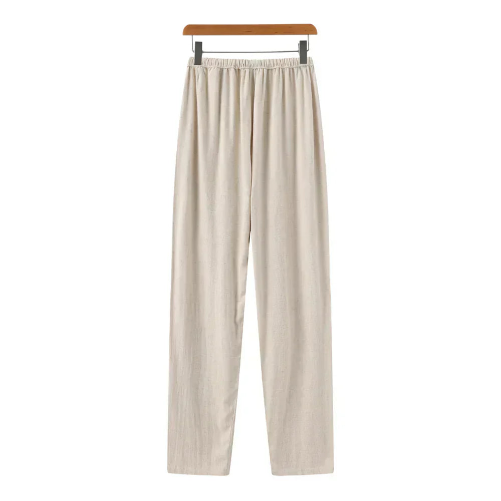 Moore | Slim Linen Pants