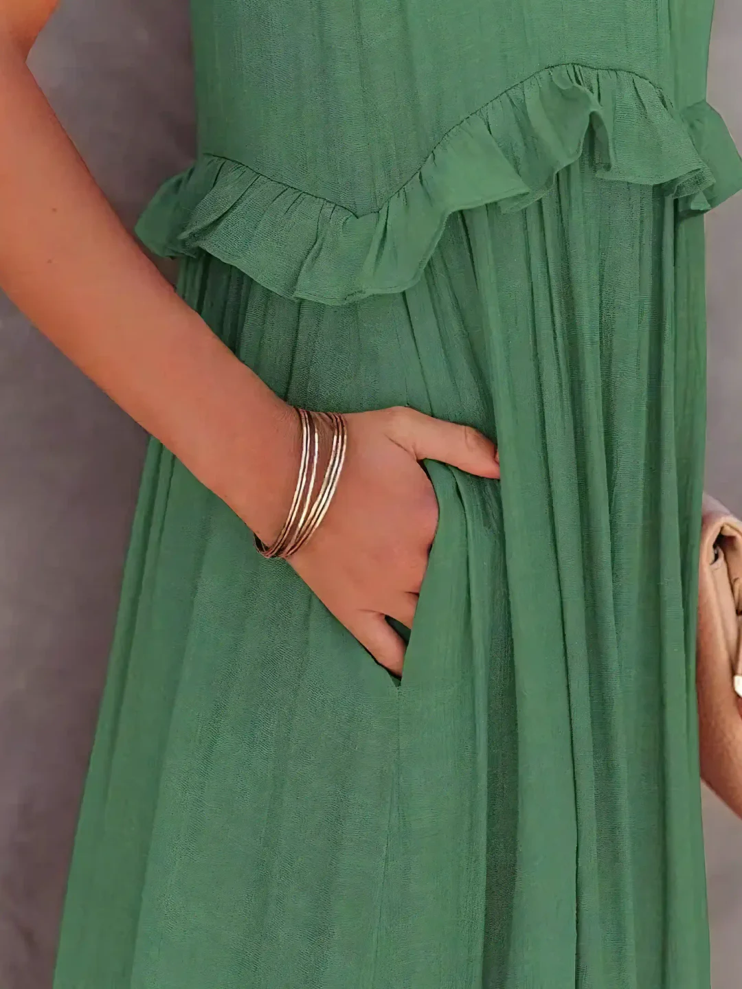 Moore | Ruffle Breeze Maxi Dress