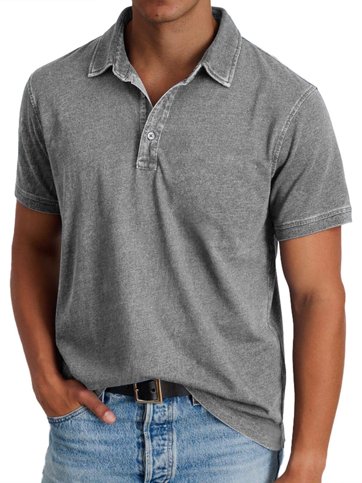 Moore | Men's Collar Polo