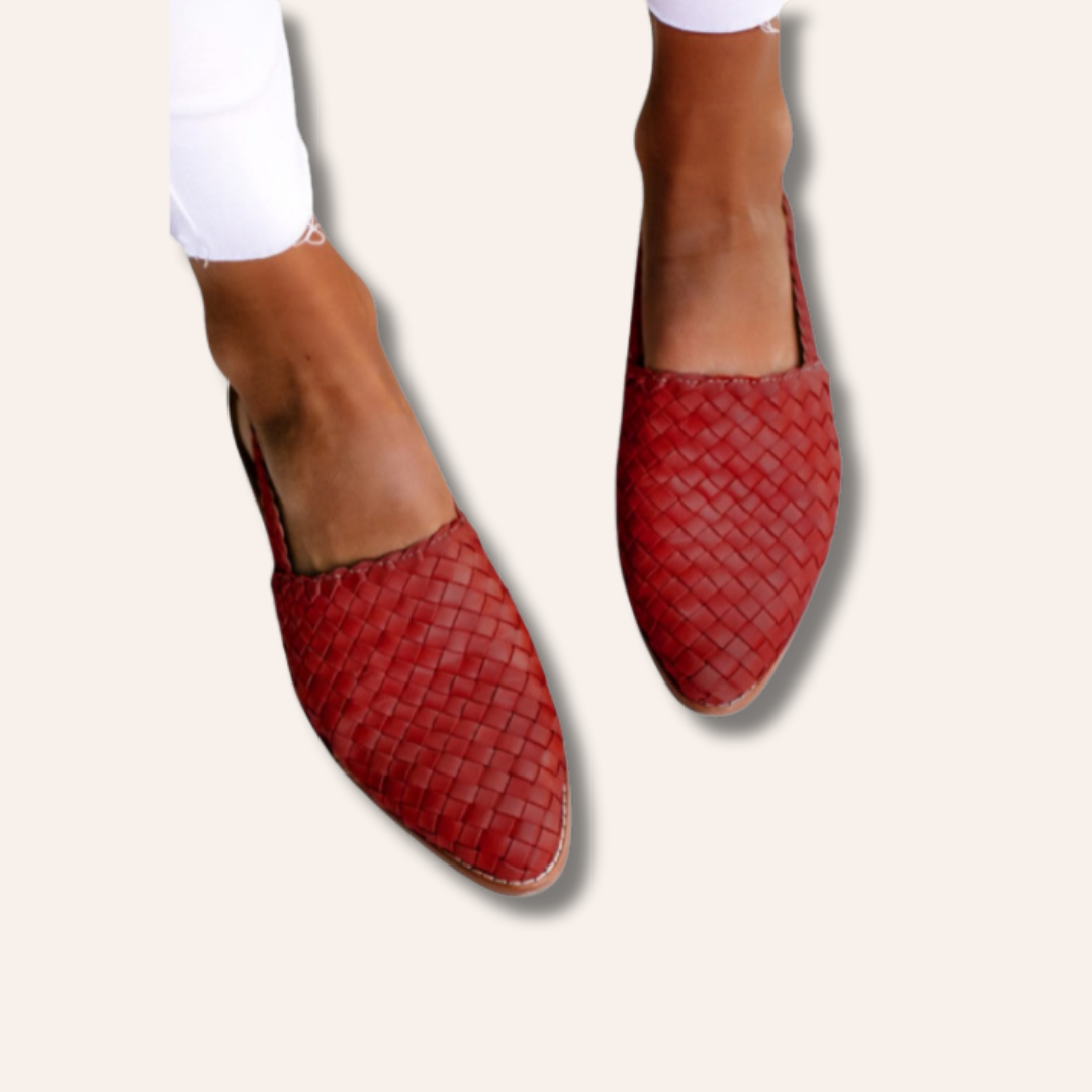 Moore | Hand-Woven Ballerinas