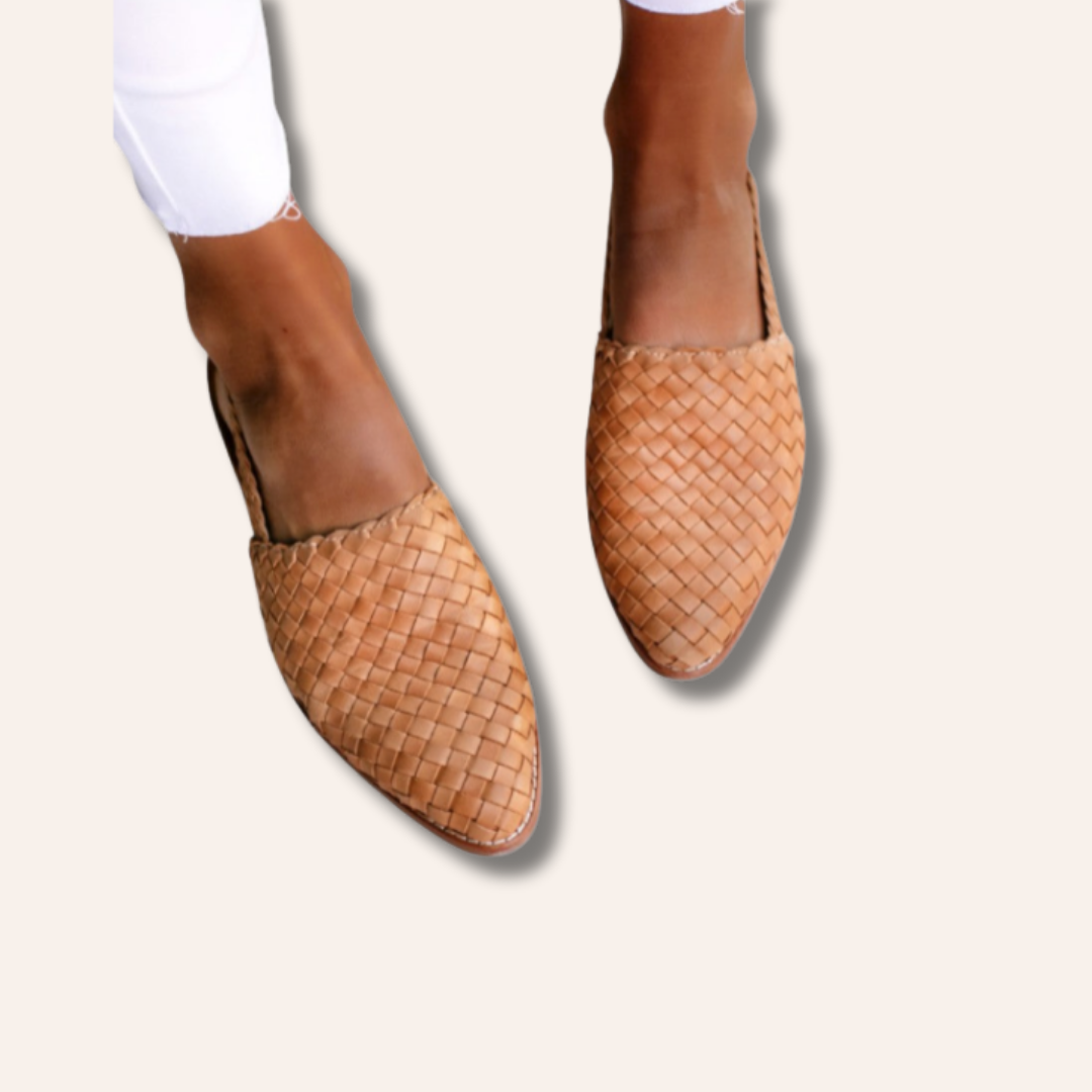 Moore | Hand-Woven Ballerinas
