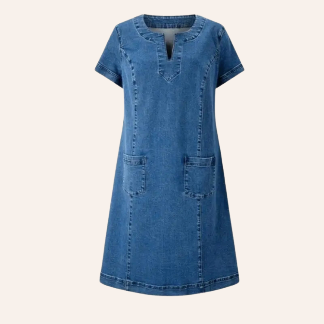 Moore | Soft Denim Dress