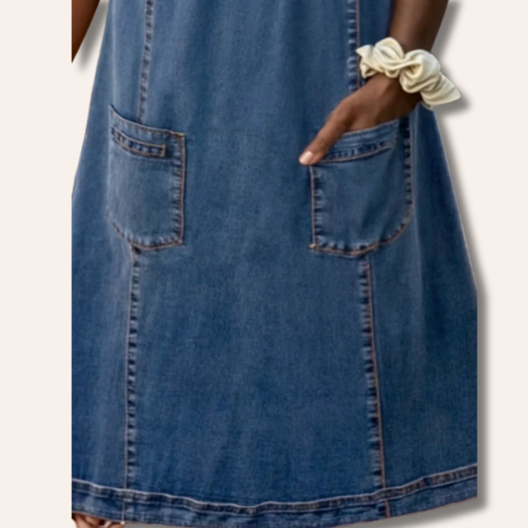 Moore | Soft Denim Dress