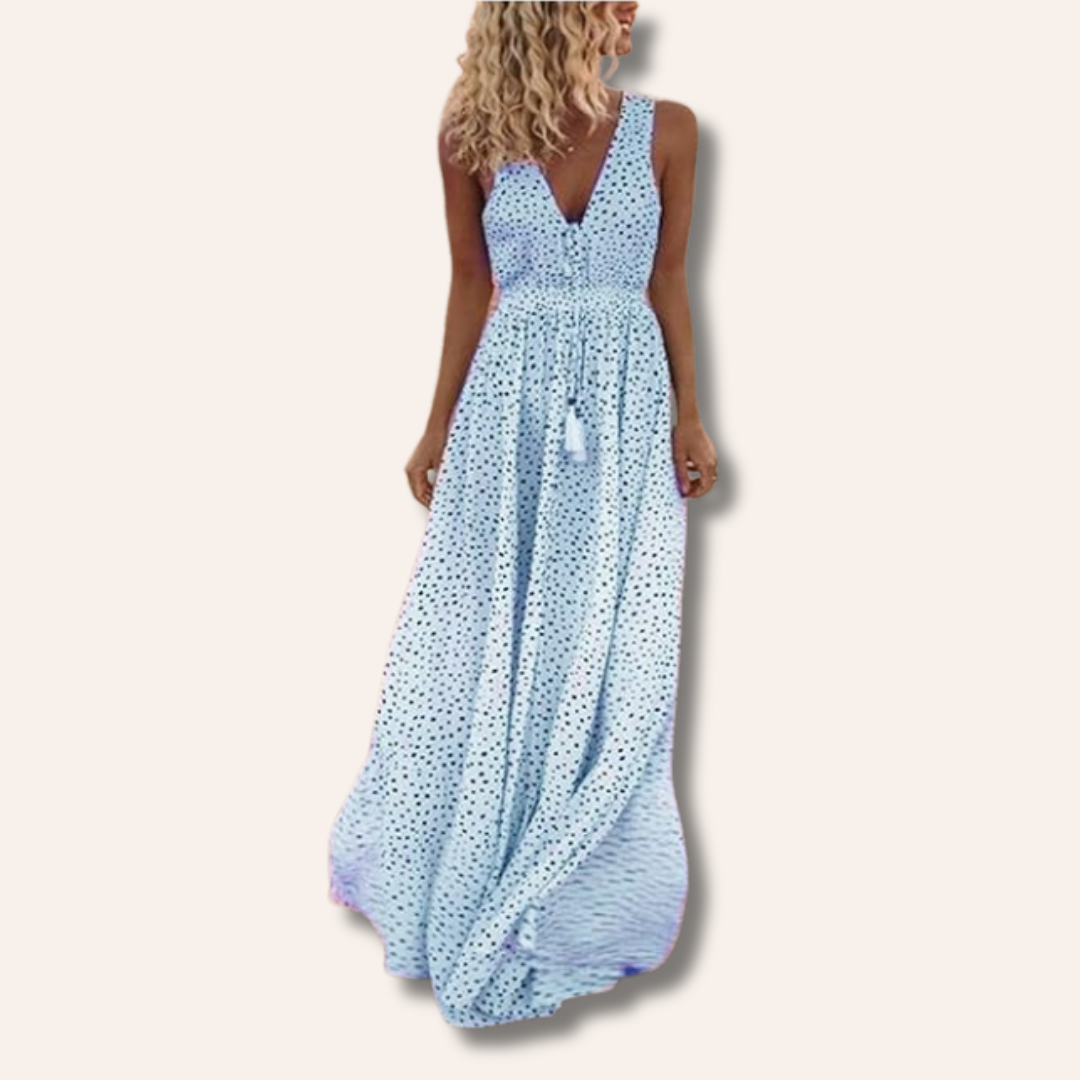 Moore | Boho Dot Dress