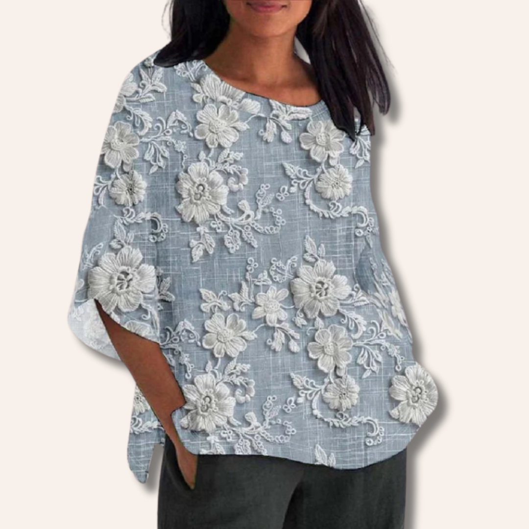 Moore | Vintage Printed Top