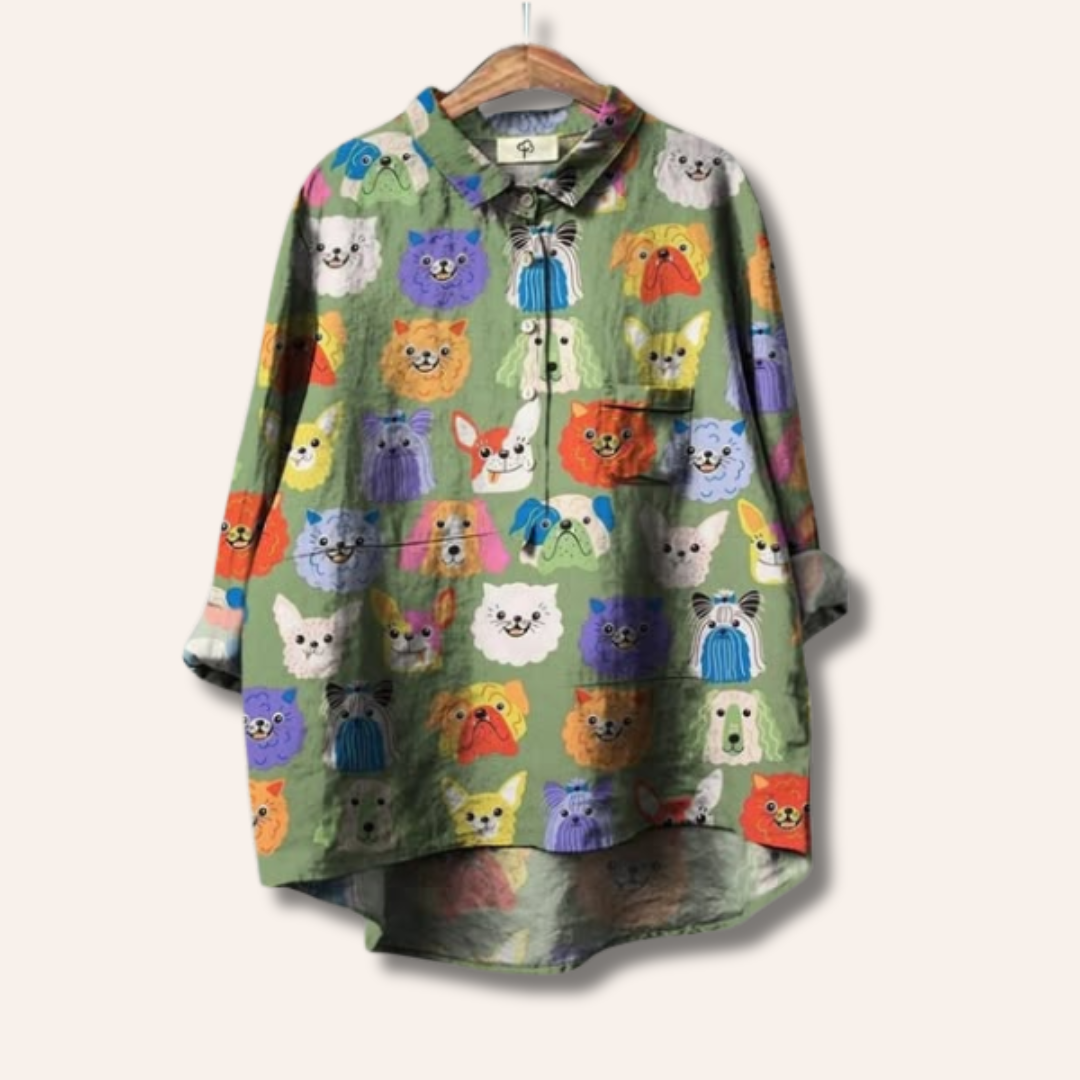 Moore | Comfortable Shirt with Print