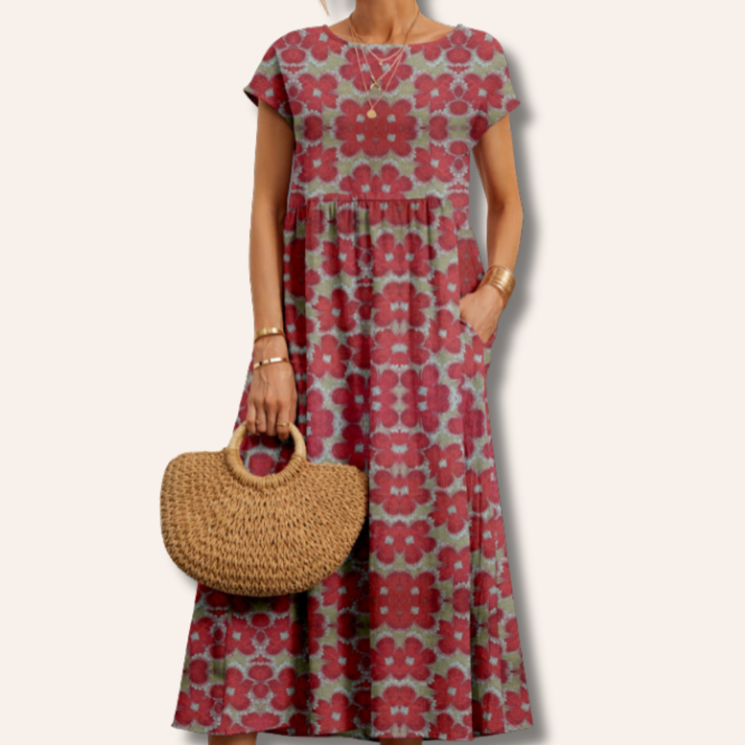 Moore | Chic Floral Dress