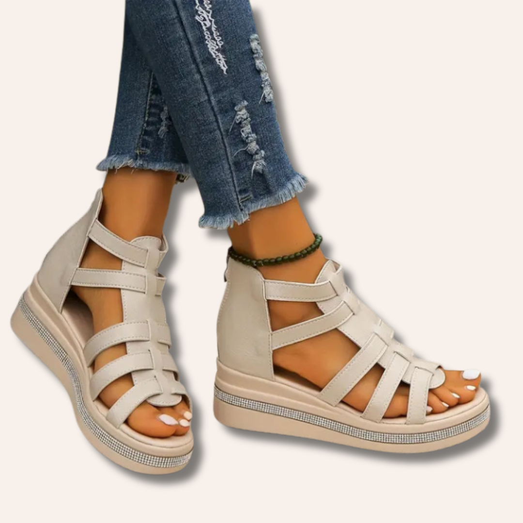 Moore | Elegant Wedge Sandals