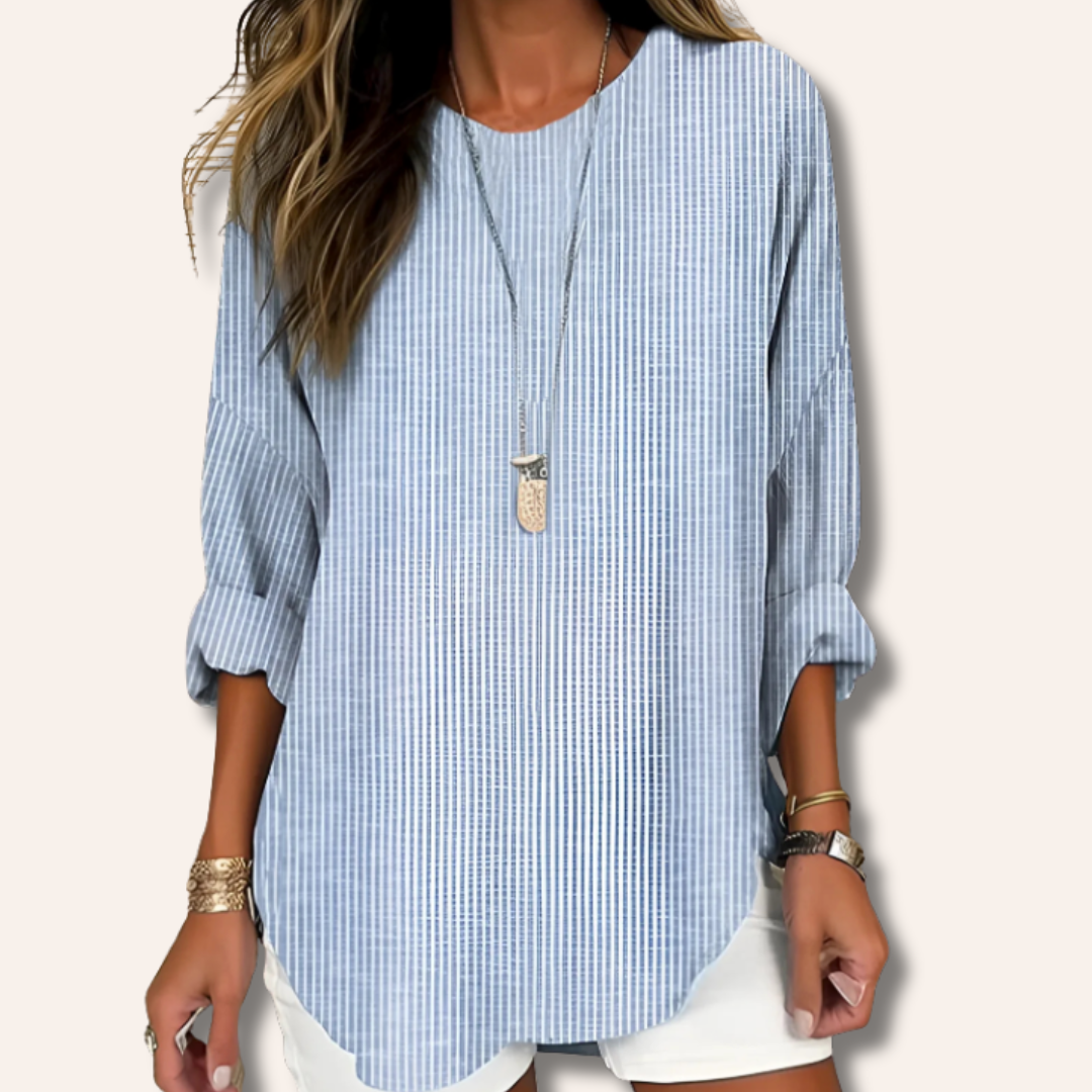 Moore | Trendy Striped Blouse