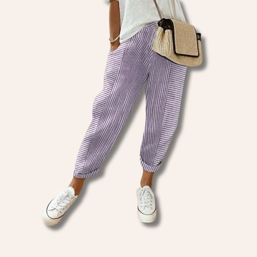 Moore | Striped Pants