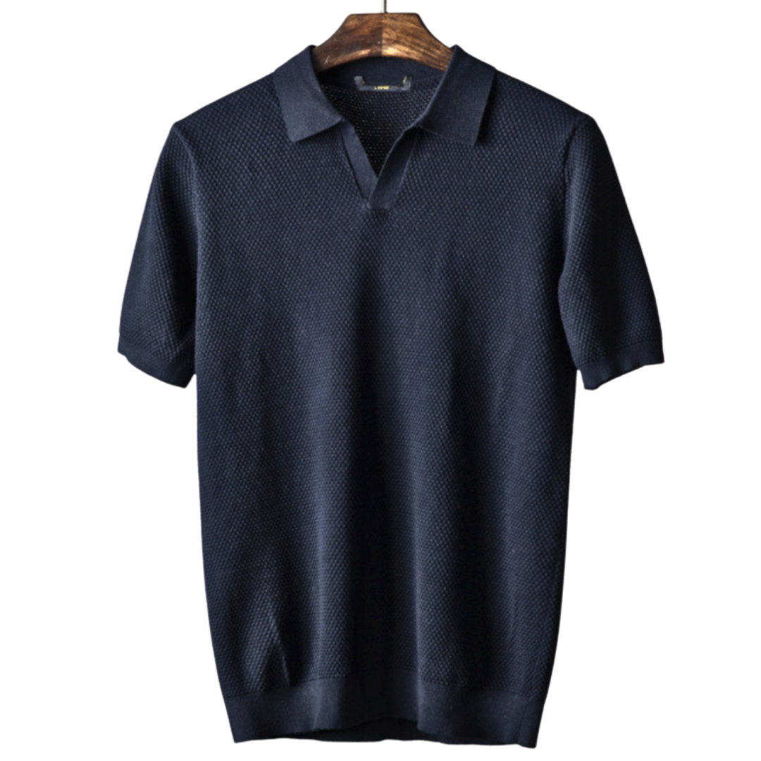 Moore | Timeless Knit Polo Shirt