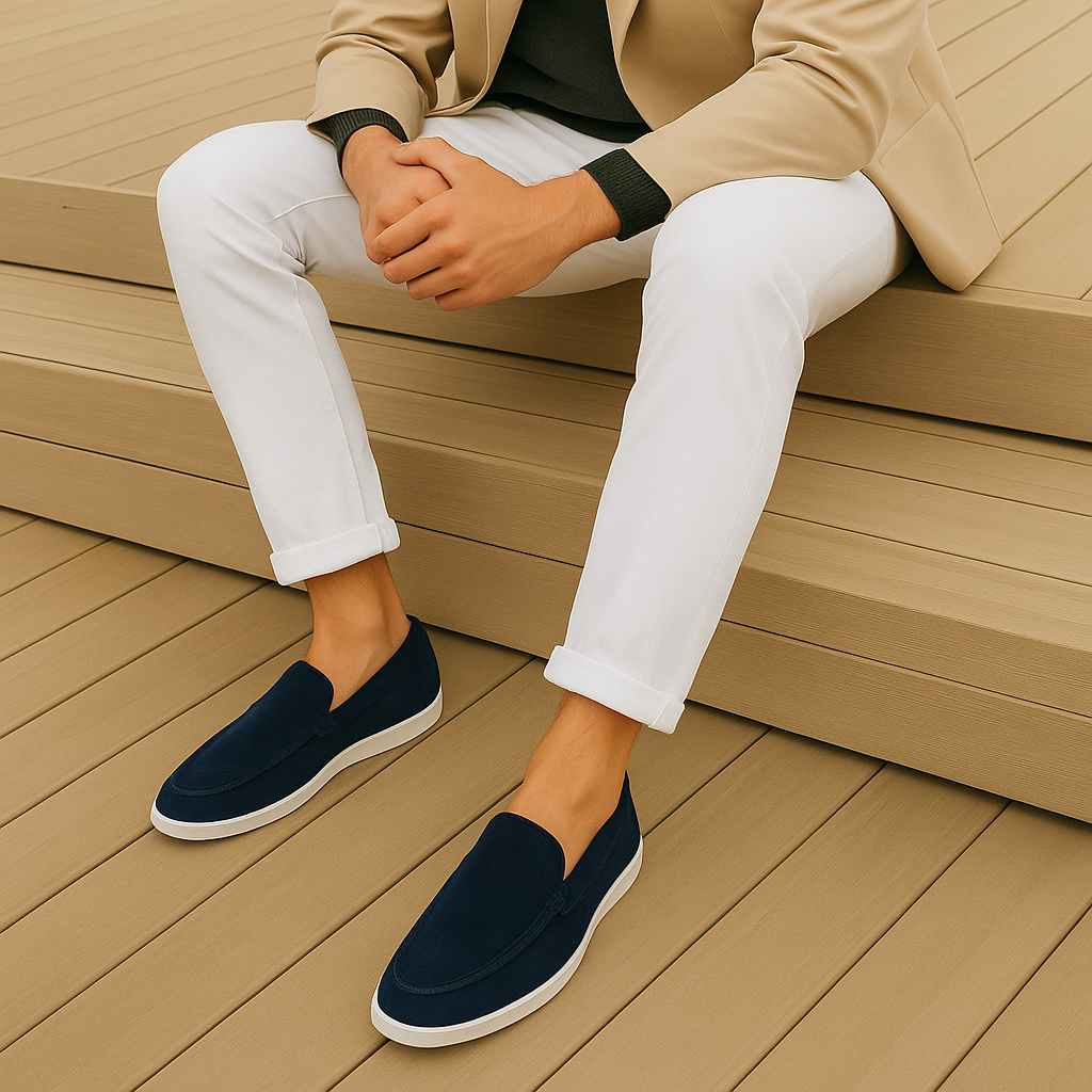 Moore | Elegant Suede Loafers