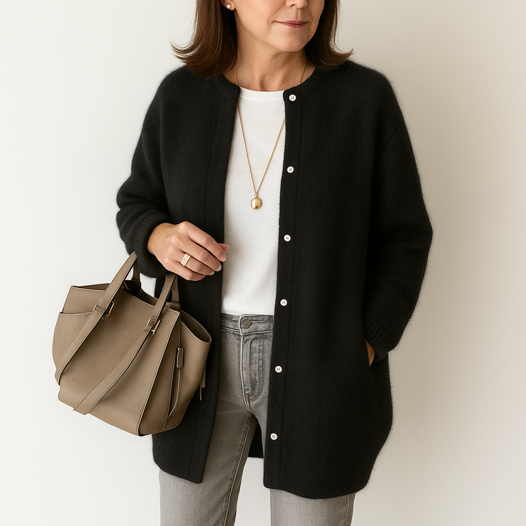 Moore | Cozy Chic Knit Cardigan
