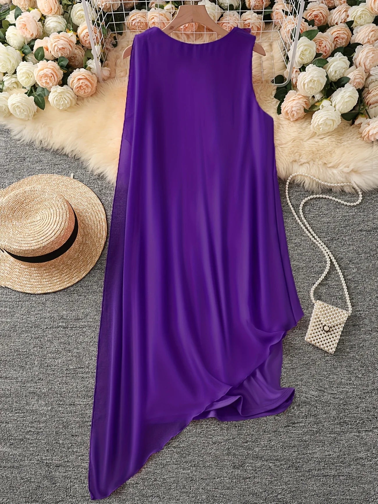 Moore | Sleeveless Elegant Dress